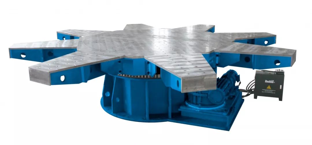 洲翔新品—50噸水平回轉(zhuǎn)臺