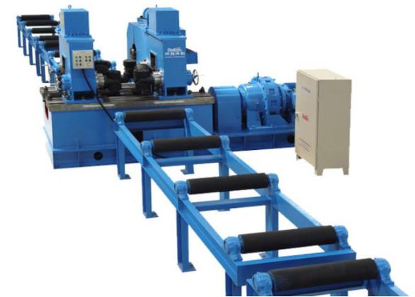 h型鋼矯直機造型設計獨特為節(jié)約空間做準備